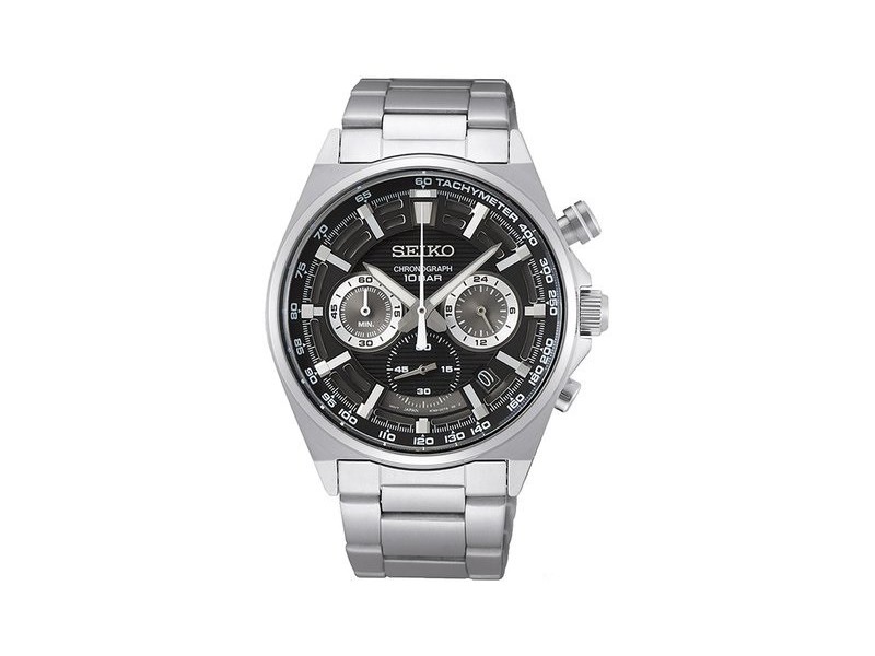 Seiko SSB397P1 férfi karóra, Neo Sports, ezüst, 41 mm