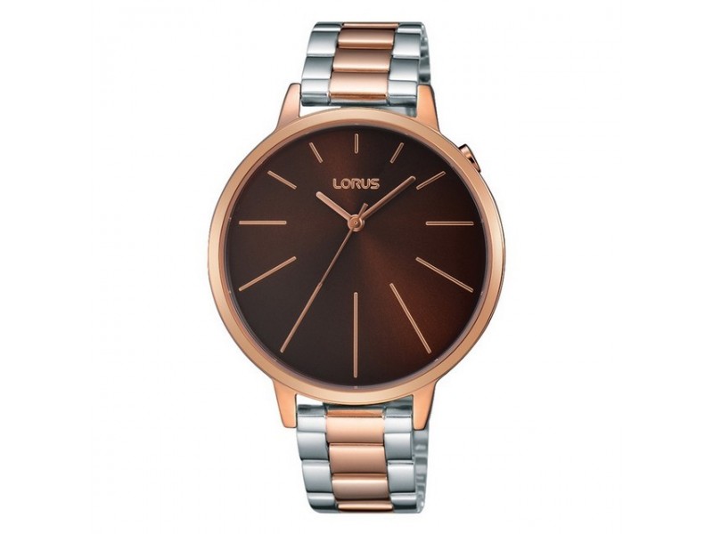 Lorus RG202KX9 női karóra, ezüst/rózsaarany, 36 mm
