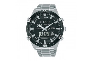 Lorus RW649AX9 ezüst férfi karóra 46 mm