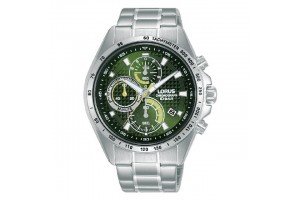 Lorus RM355HX9 férfi nemesacél kronográf 44 mm