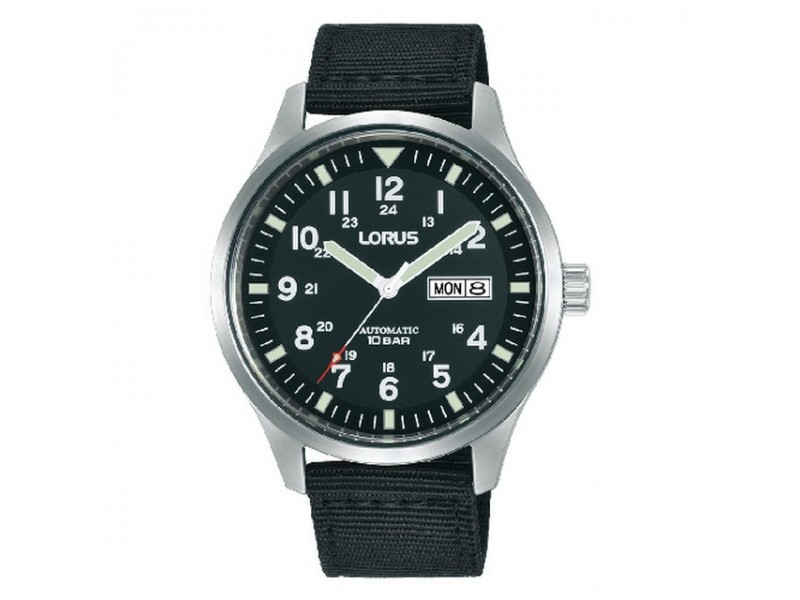 Lorus RL411BX9 férfi automata karóra, fekete, 42 mm