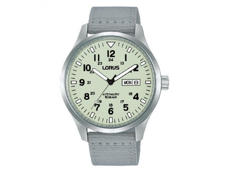 Lorus RL415BX9 férfi sport karóra, szürke textil szíj, 42 mm