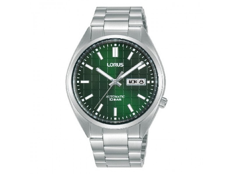 Lorus RL495AX9 ezüst nemesacél férfi karóra 41 mm