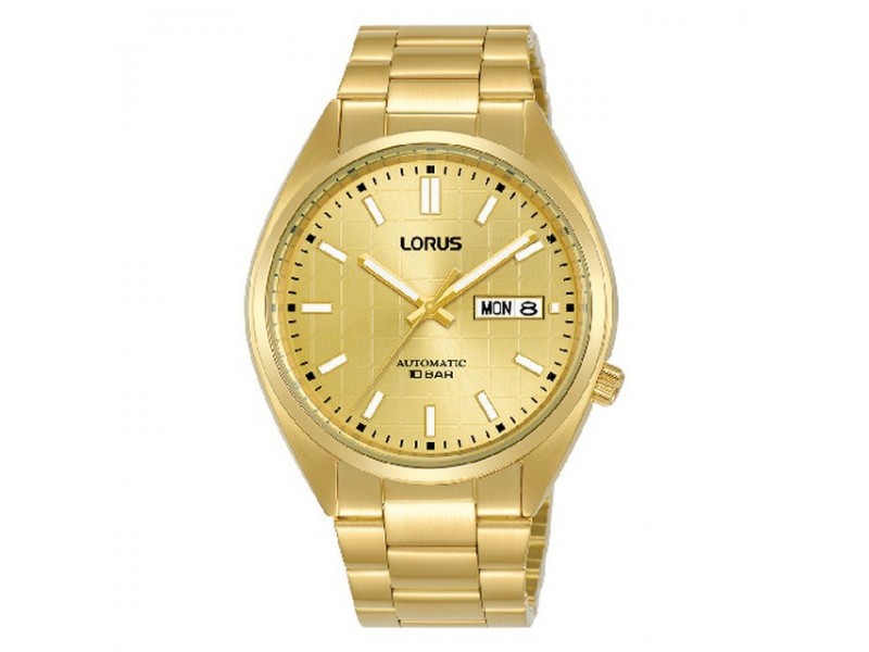 Lorus RL498AX9 arany nemesacél férfi óra 41 mm