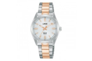 Lorus RY505AX9 női napelemes karóra ezüst/rózsaarany