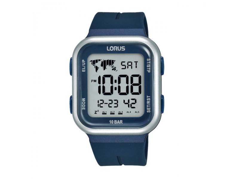 Lorus R2353PX9 kék férfi digitális karóra