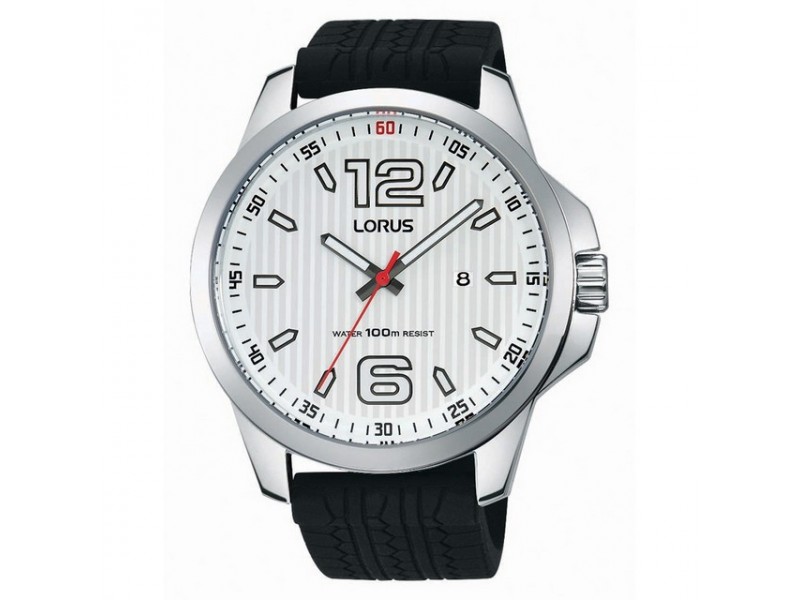 Lorus RH993EX9 fekete férfi karóra 45 mm