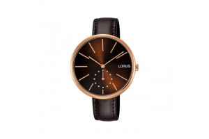 Lorus RN424AX9 női karóra - barna bőr, 38 mm