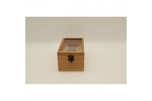 Egyedi fa óratartó doboz 2 órához