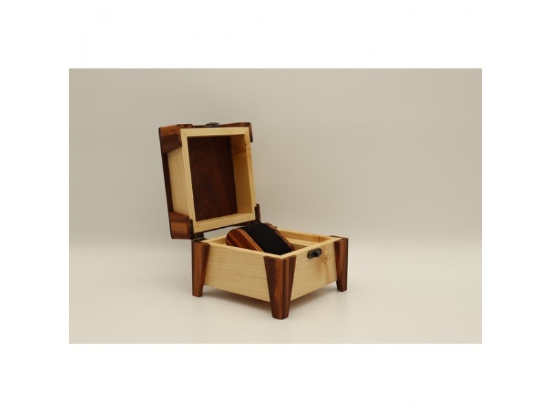 Egyedi mintás fa óratartó doboz (1 óra)