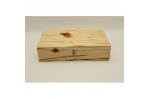 Mintás fa óratartó doboz (10 óra)