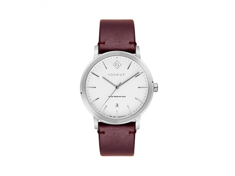 Gant G122001 unisex barna bőr szíjas karóra 40 mm
