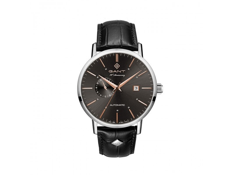 Gant G102002 70th Anniversary - fekete bőrszíj