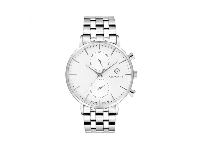 Gant G121002 Park Hill férfi ezüst karóra 43,5 mm