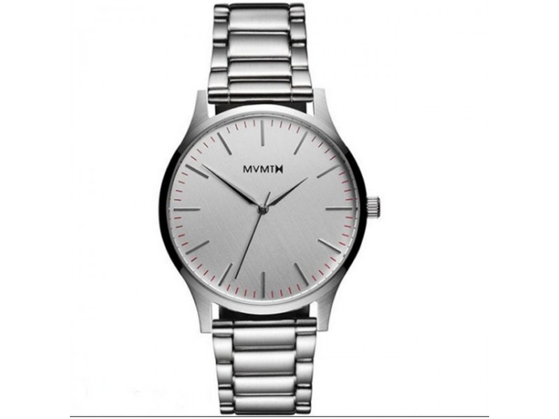 MVMT MT01-S férfi ezüst karóra 40 mm