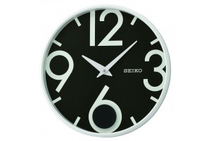 Seiko QXC239W fehér falióra 33×6,35 cm