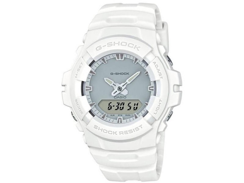 Casio G-100CU-7AER fehér G-Shock férfi karóra