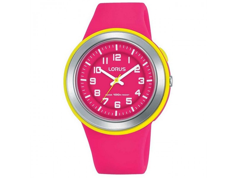 Lorus R2313MX9 női rózsaszín sport karóra 38 mm