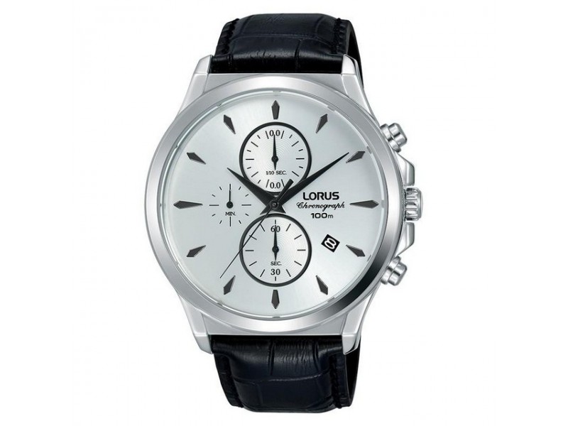 Lorus RM301FX9 fekete bőr férfi karóra