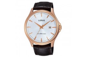 Lorus RS946CX9 férfi karóra - barna bőrszíj, 45 mm
