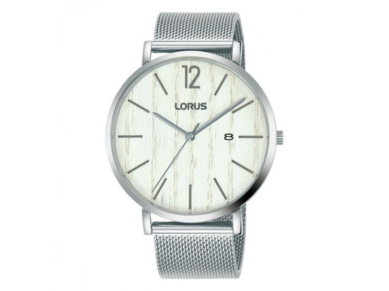 Lorus RH997MX9 ezüst férfi karóra 42 mm