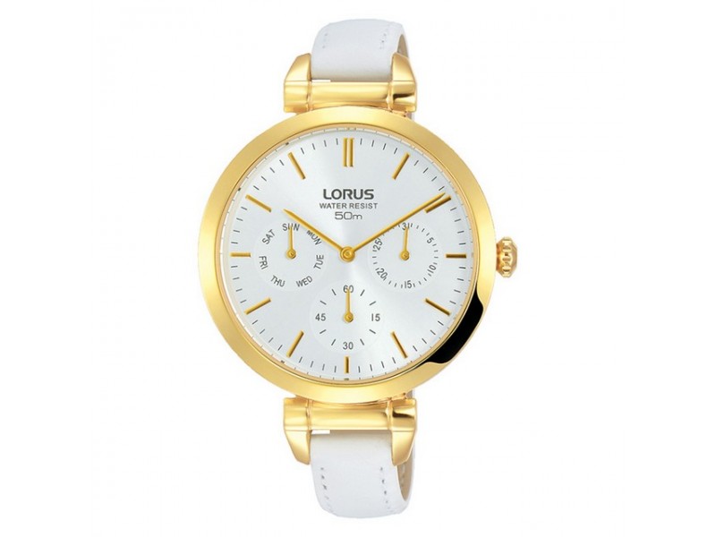 Lorus RP608DX8 női karóra – fehér bőr, 36 mm