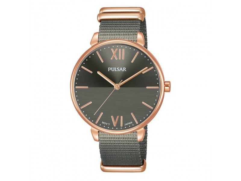 Pulsar PH8452X1 női karóra, szürke textil szíj