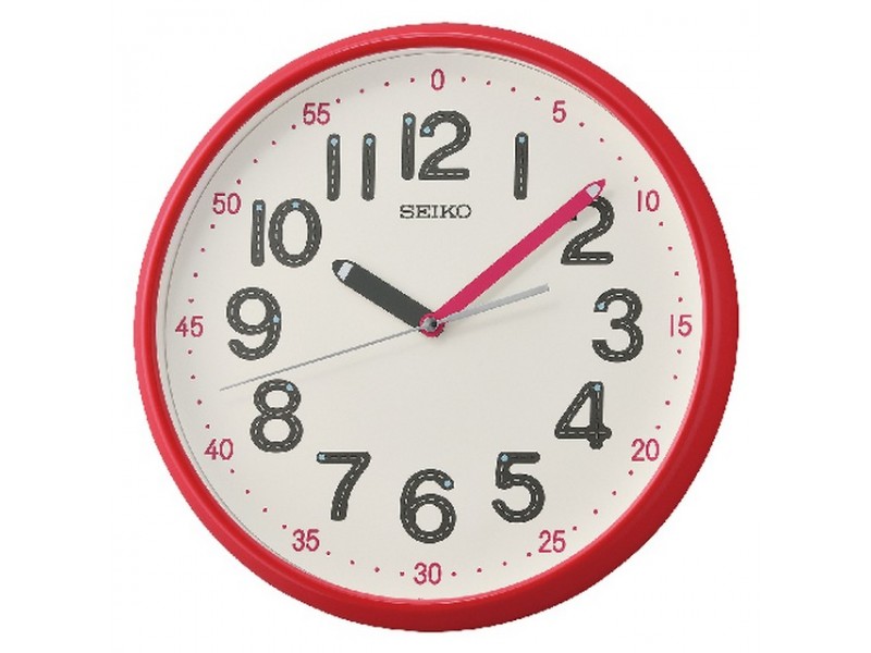 Seiko QXA793R piros falióra