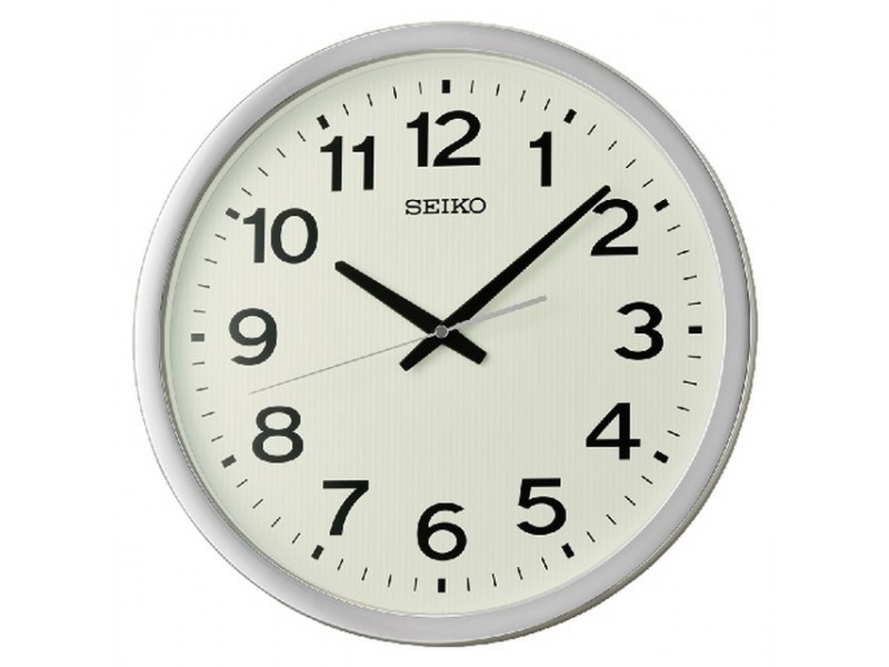 Seiko QXA799S ezüst falióra 40 cm