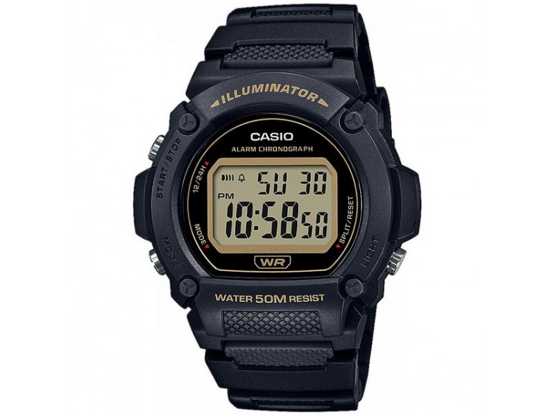 Casio W-219H-1A2VEF fekete digitális karóra