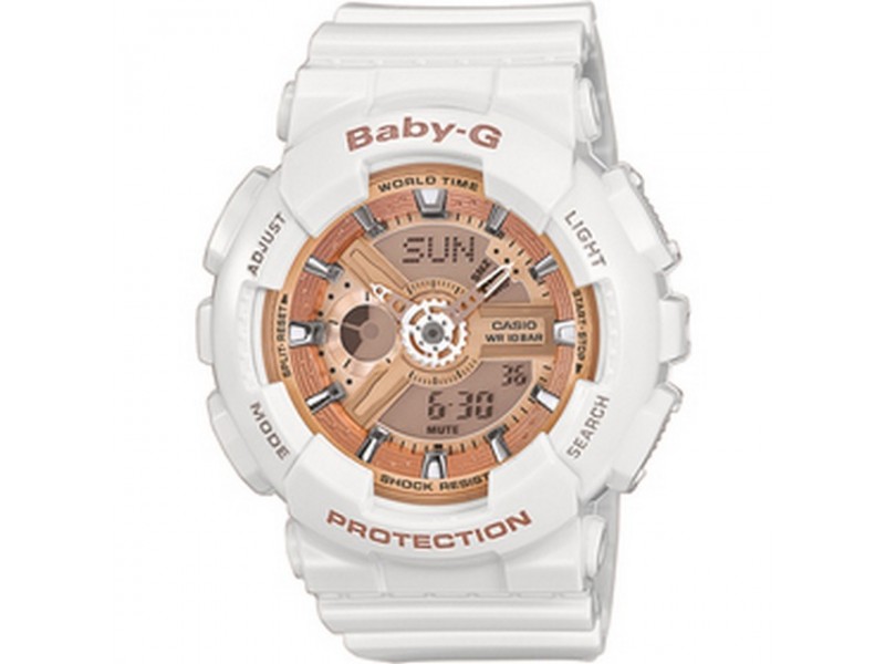 Casio BA-110-7A1ER Baby-G női karóra - fehér