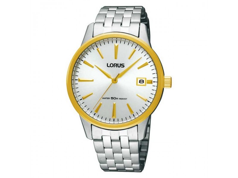 Lorus RXH10HX9 - férfi nemesacél karóra 38 mm