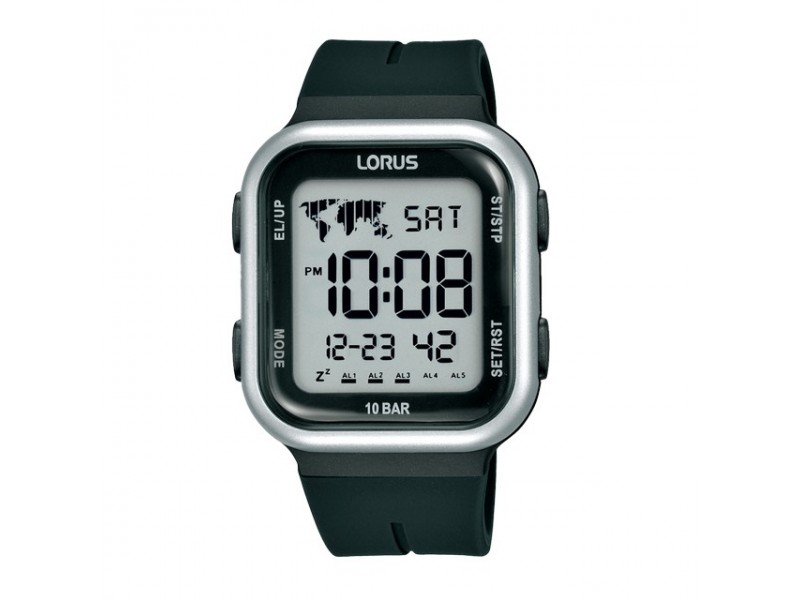Lorus R2351PX9 fekete digitális férfi karóra