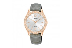 Lorus RG270WX9 női karóra – szürke bőr, 34 mm