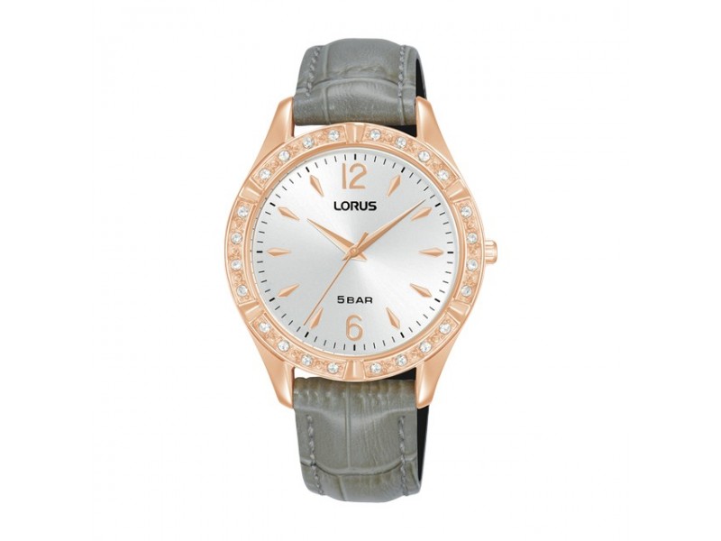 Lorus RG270WX9 női karóra – szürke bőr, 34 mm