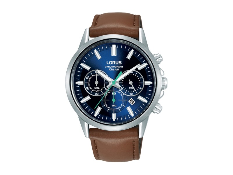 LORUS RT381KX9 férfi sport karóra - bőr szíj, 42 mm