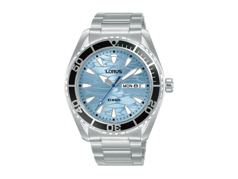 LORUS RH389AX9 férfi karóra, 43 mm, rozsdamentes acél