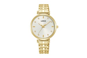 LORUS RG266XX9 női karóra, arany nemesacél szíj