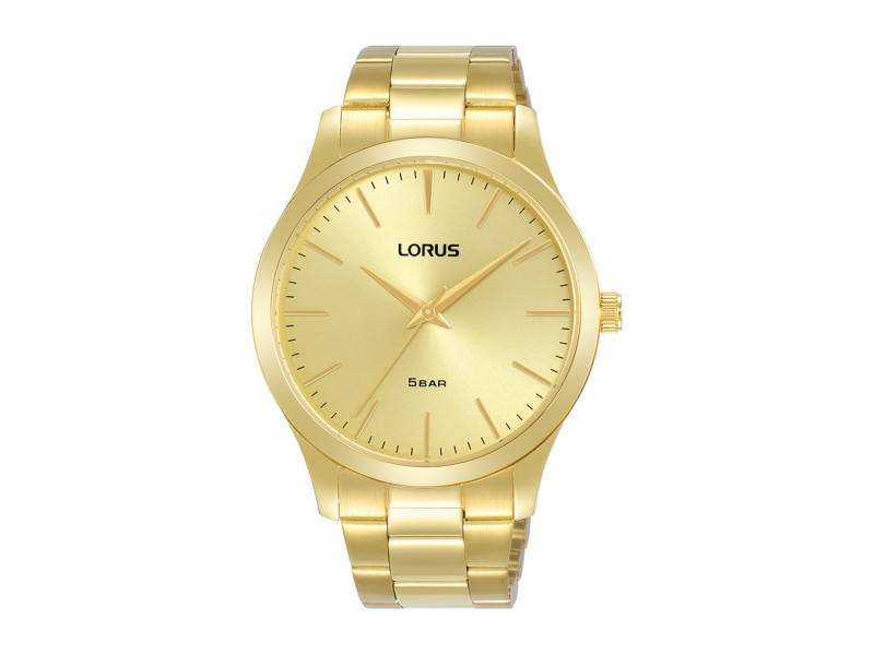 LORUS RRX70HX9 arany férfi karóra 40 mm