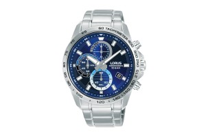 LORUS RM353JX9 férfi karóra, 43 mm, nemesacél