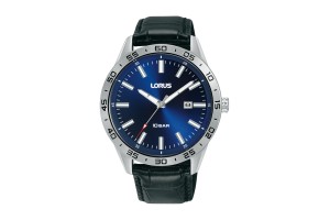 LORUS RH953QX9 férfi karóra, 42 mm, bőr szíj