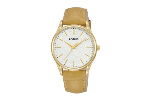 LORUS RG222WX9 női karóra - világos bőr szíj, 32 mm
