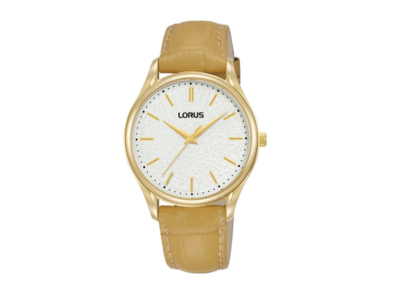 LORUS RG222WX9 női karóra - világos bőr szíj, 32 mm