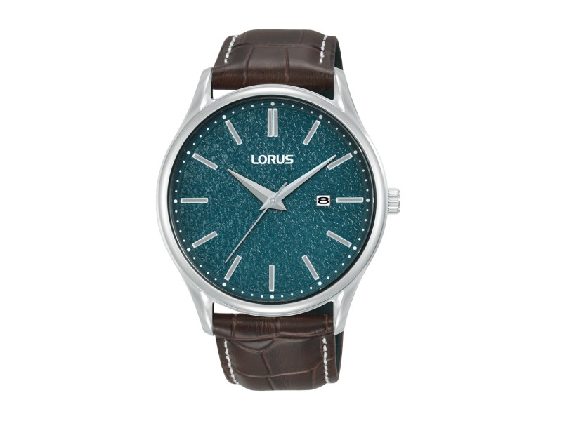 LORUS RH935QX9 férfi bőr szíjas karóra 42 mm