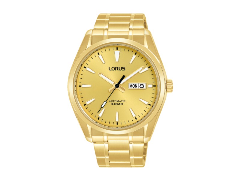 LORUS RL456BX9 férfi arany automata karóra 42,5 mm