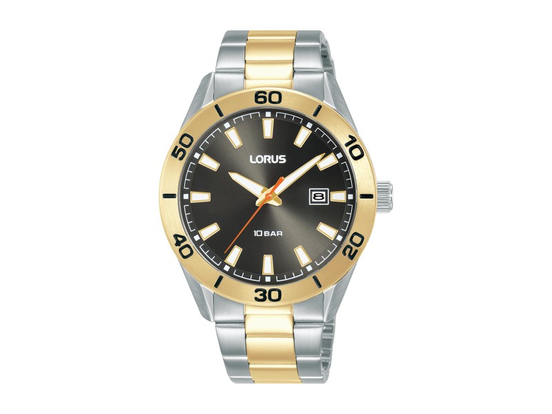 LORUS RH968PX9 férfi karóra, 40 mm, nemesacél szíj