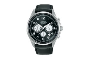 LORUS RT311KX9 - férfi kronográf, 43 mm, bőr szíj