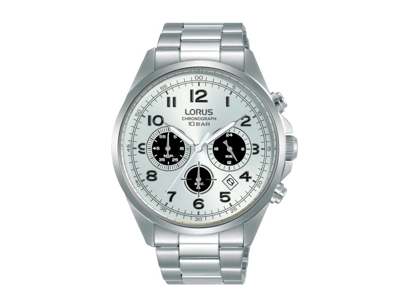 LORUS RT307KX9 férfi karóra, 43 mm, nemesacél szíj