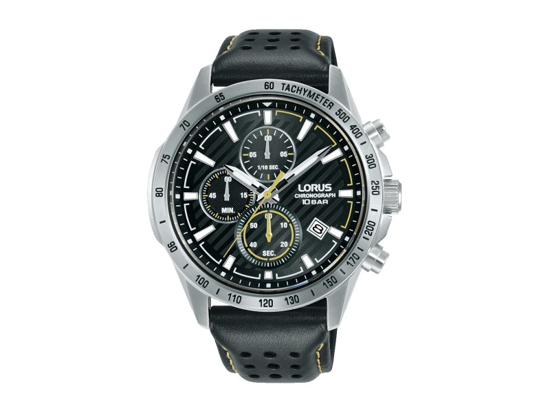 LORUS RM301JX9 férfi kronográf 43 mm bőr szíj