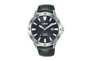 LORUS RX347AX9 férfi solar karóra - bőr szíj
